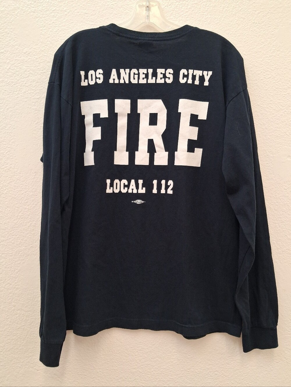 Los Angeles City Fire Dept. Shirt LAFD Local 112 Firefighters Union. Long Sleeve